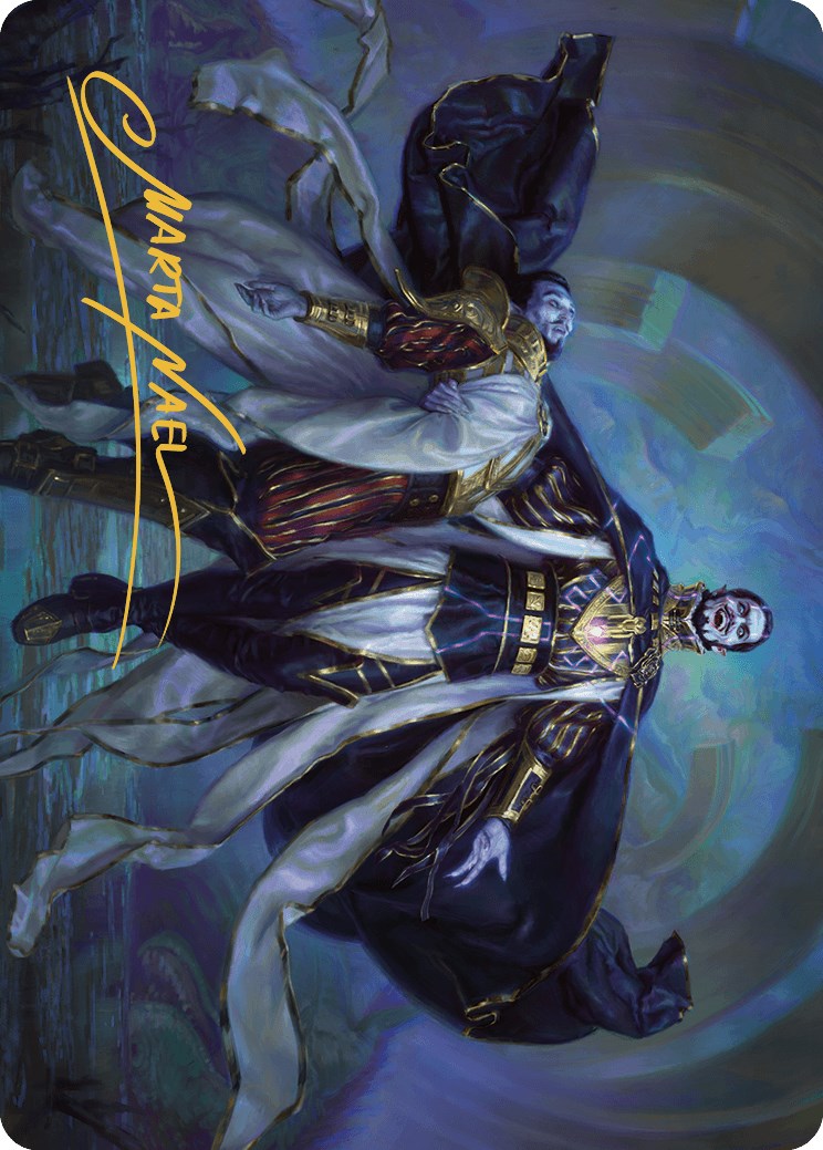 Vito, Fanatic of Aclazotz Art Card (Gold-Stamped Signature) [The Lost Caverns of Ixalan Art Series] | Tabernacle Games