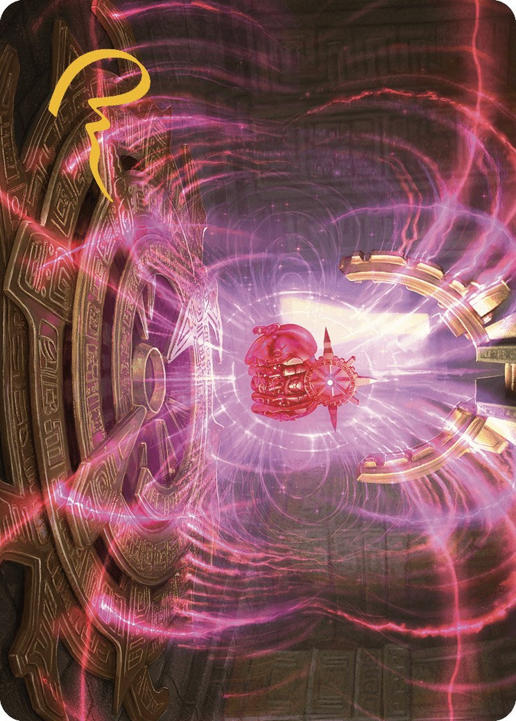 Locus of Enlightenment Art Card (Gold-Stamped Signature) [The Lost Caverns of Ixalan Art Series] | Tabernacle Games