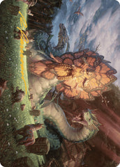 Ojer Kaslem, Deepest Growth Art Card (30/81) (Gold-Stamped Signature) [The Lost Caverns of Ixalan Art Series] | Tabernacle Games