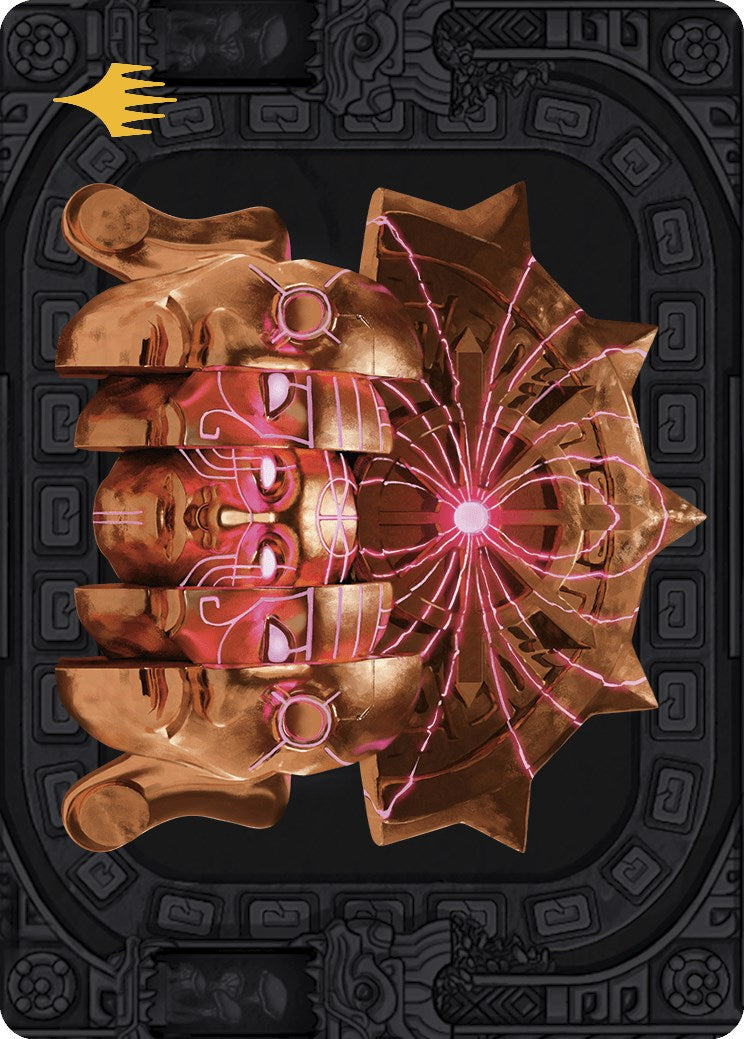 Ojer Taq, Deepest Foundation Art Card (56/81) (Gold-Stamped Planeswalker Symbol) [The Lost Caverns of Ixalan Art Series] | Tabernacle Games