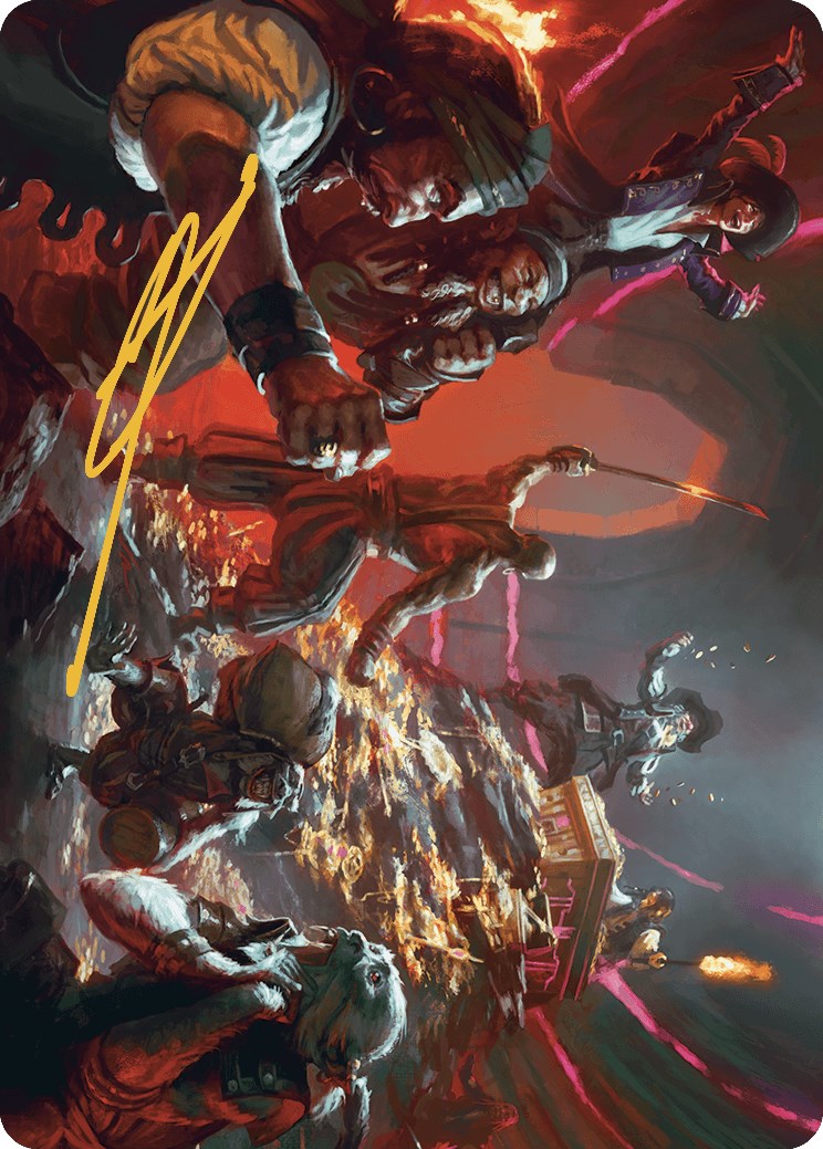 Hit the Mother Lode Art Card (Gold-Stamped Signature) [The Lost Caverns of Ixalan Art Series] | Tabernacle Games