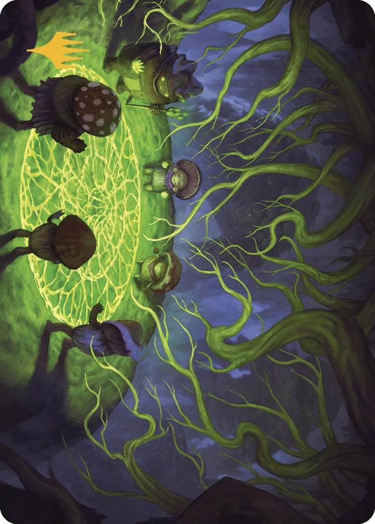 Growing Rites of Itlimoc Art Card (Gold-Stamped Planeswalker Symbol) [The Lost Caverns of Ixalan Art Series] | Tabernacle Games