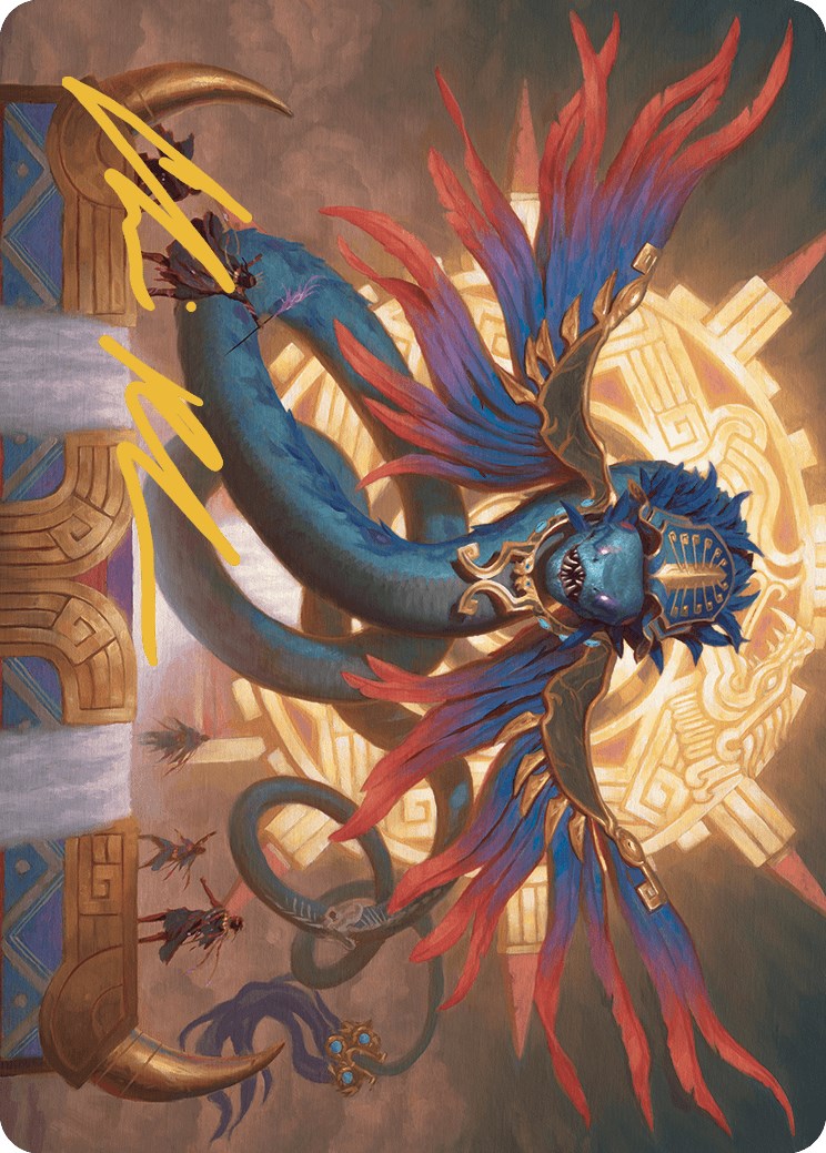 Ojer Pakpatiq, Deepest Epoch Art Card (13/81) (Gold-Stamped Signature) [The Lost Caverns of Ixalan Art Series] | Tabernacle Games