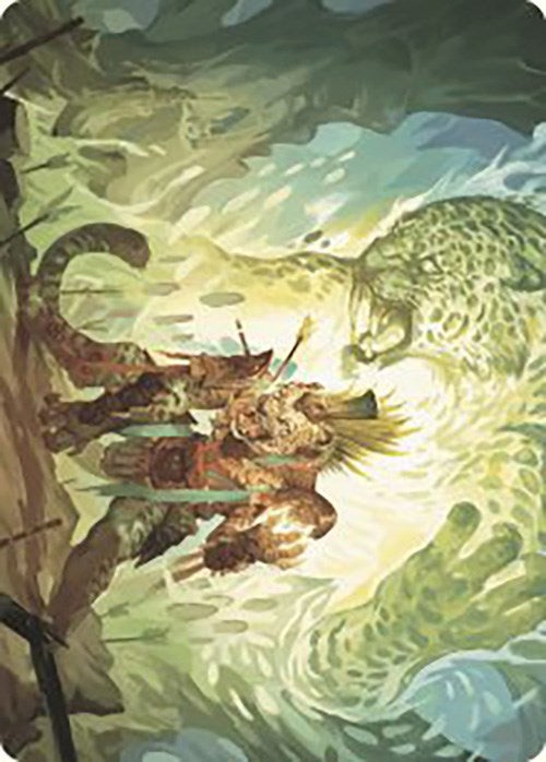 Might of the Ancestors Art Card [The Lost Caverns of Ixalan Art Series] | Tabernacle Games