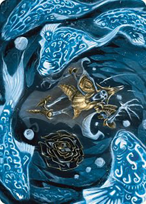 Eaten by Piranhas Art Card [The Lost Caverns of Ixalan Art Series] | Tabernacle Games