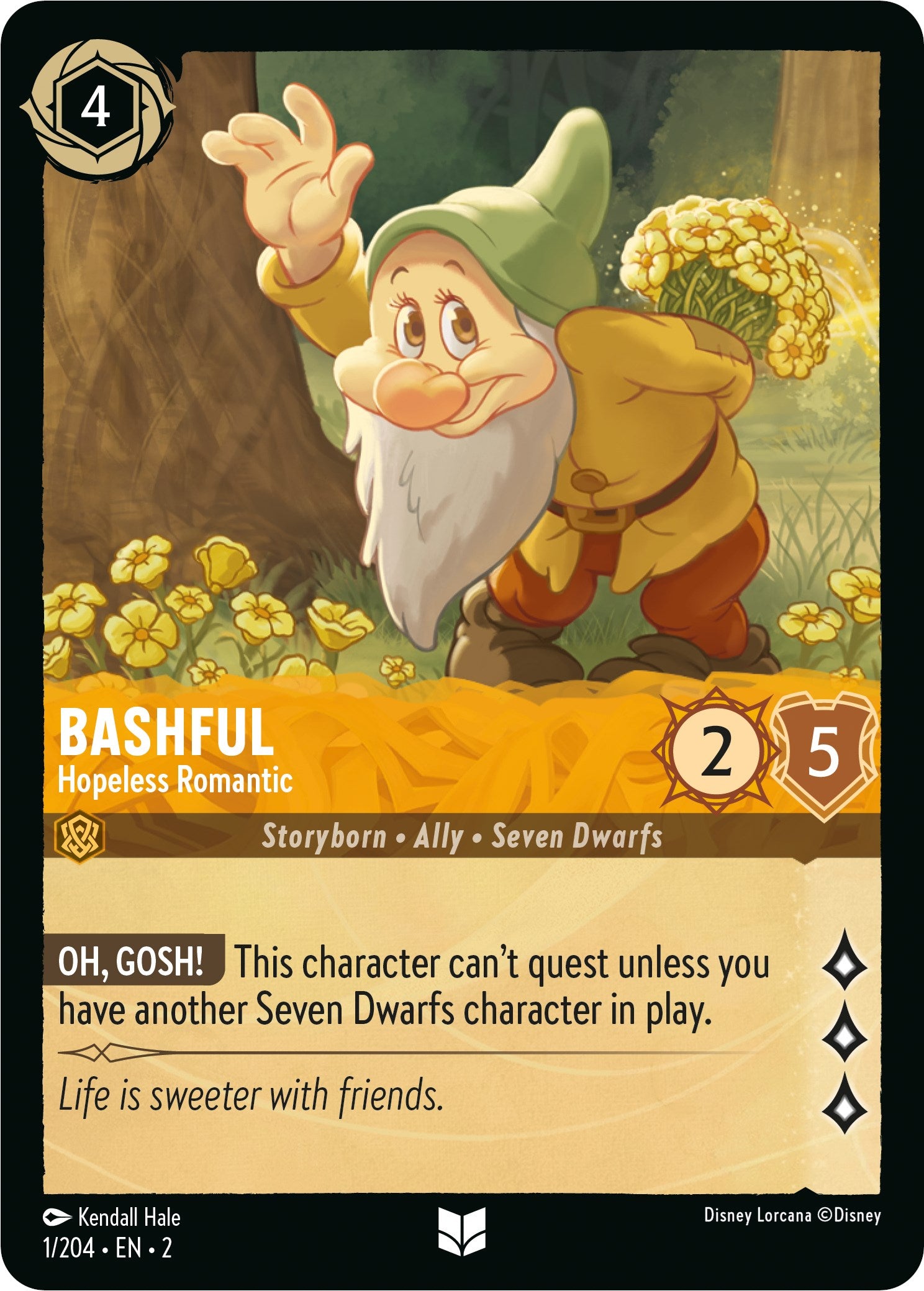 Bashful - Hopeless Romantic (1/204) [Rise of the Floodborn] | Tabernacle Games