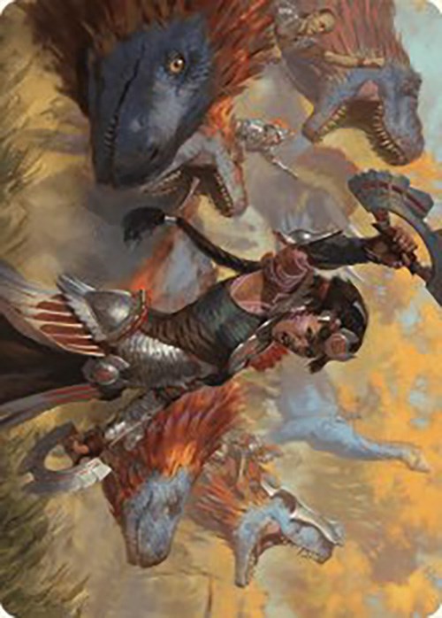 Huatli, Poet of Unity Art Card [The Lost Caverns of Ixalan Art Series] | Tabernacle Games
