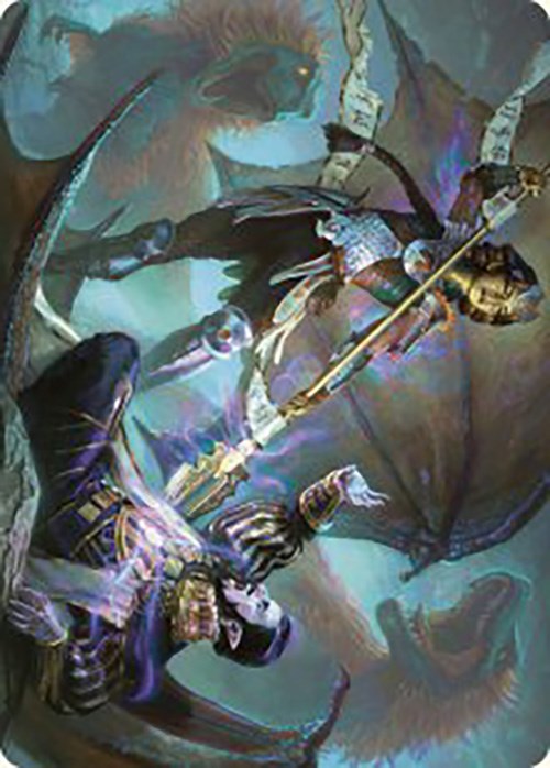 Huatli's Final Strike Art Card [The Lost Caverns of Ixalan Art Series] | Tabernacle Games