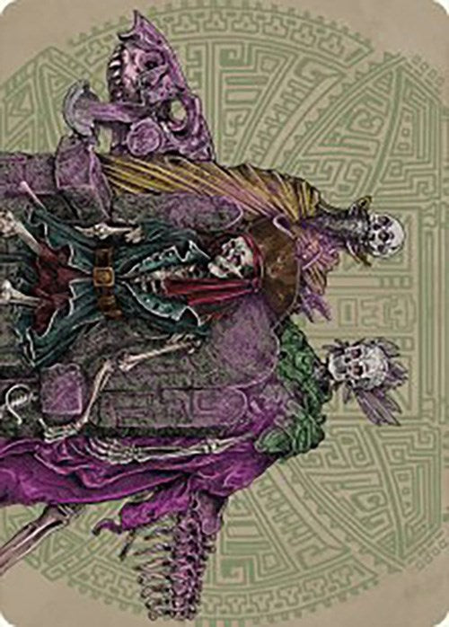 Throne of the Grim Captain Art Card [The Lost Caverns of Ixalan Art Series] | Tabernacle Games