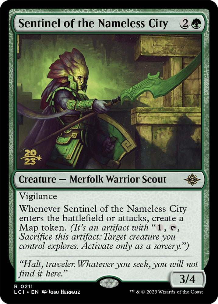 Sentinel of the Nameless City [The Lost Caverns of Ixalan Prerelease Cards] | Tabernacle Games