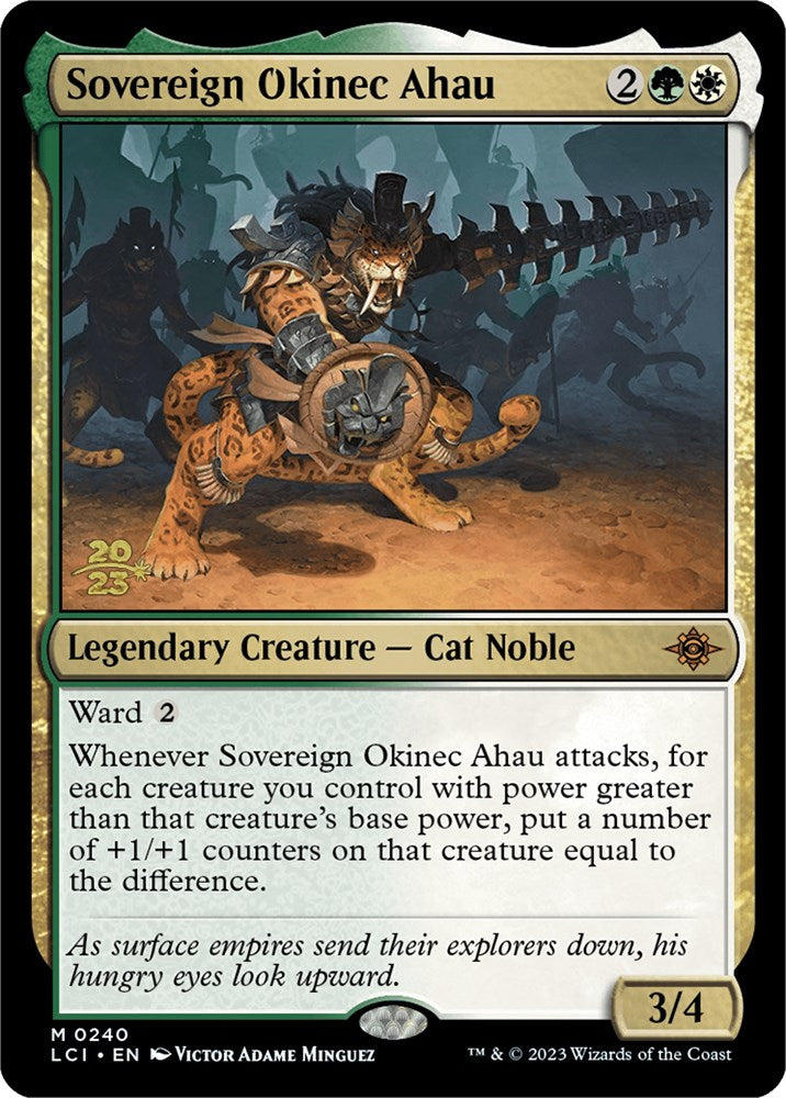 Sovereign Okinec Ahau [The Lost Caverns of Ixalan Prerelease Cards] | Tabernacle Games