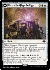 Unstable Glyphbridge // Sandswirl Wanderglyph [The Lost Caverns of Ixalan Prerelease Cards] | Tabernacle Games