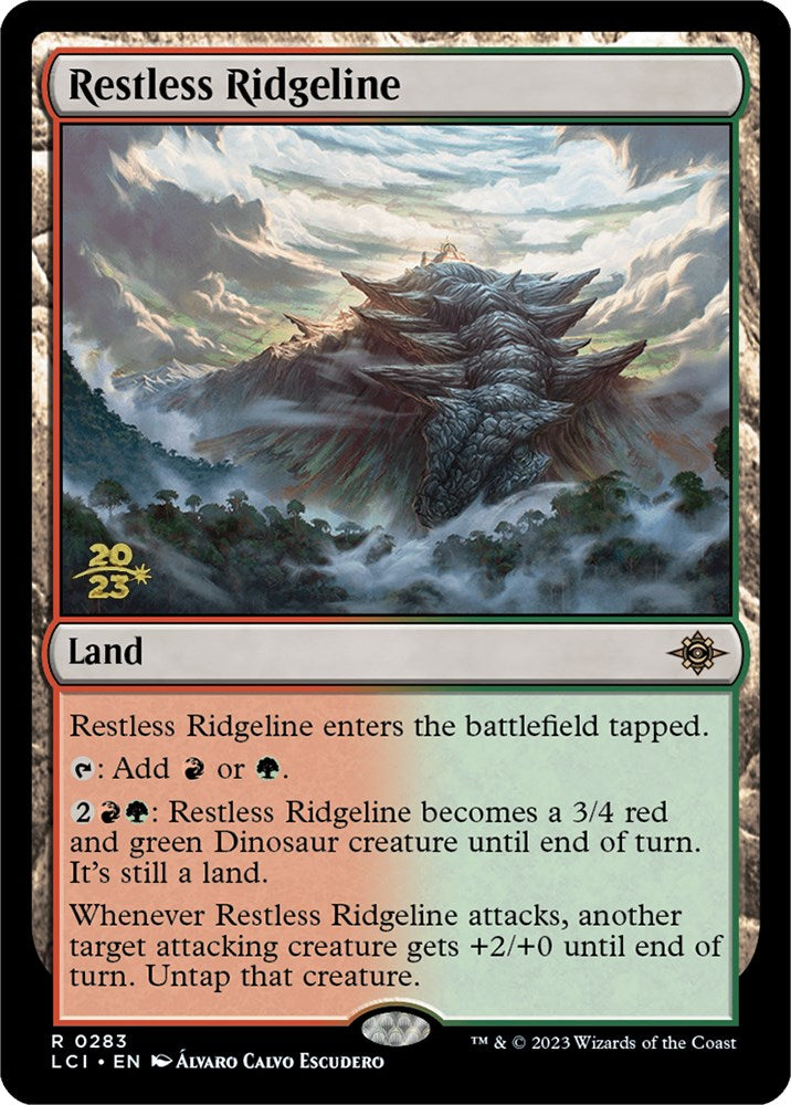 Restless Ridgeline [The Lost Caverns of Ixalan Prerelease Cards] | Tabernacle Games