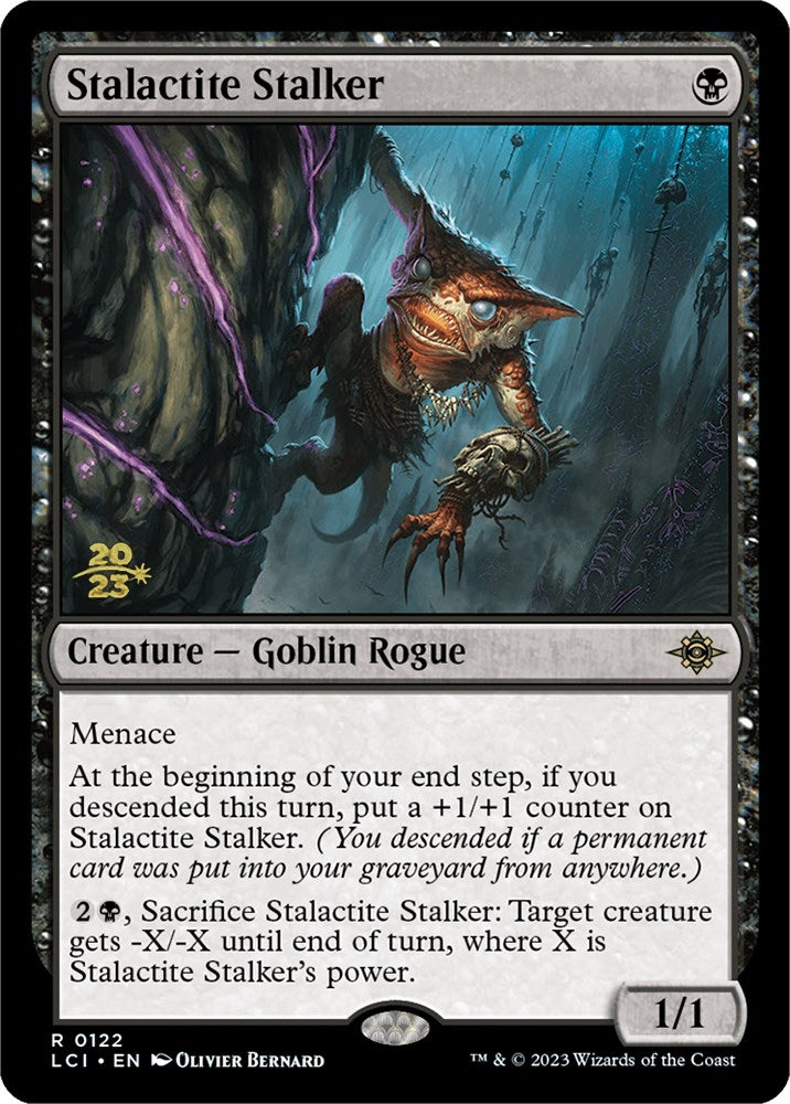 Stalactite Stalker [The Lost Caverns of Ixalan Prerelease Cards] | Tabernacle Games