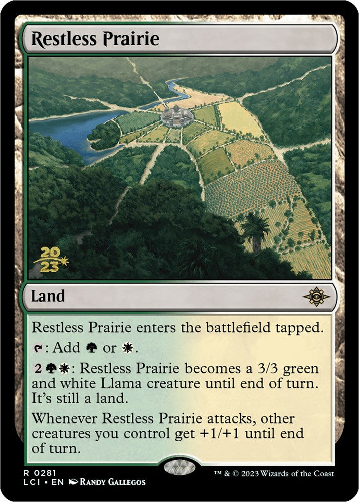 Restless Prairie [The Lost Caverns of Ixalan Prerelease Cards] | Tabernacle Games