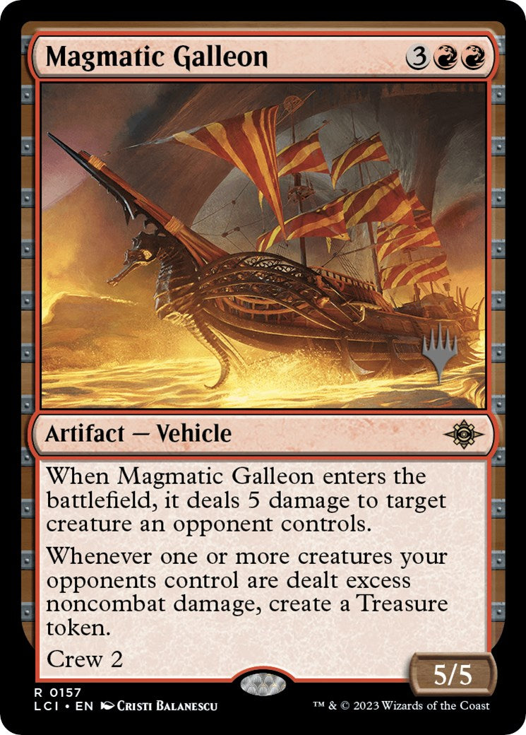 Magmatic Galleon (Promo Pack) [The Lost Caverns of Ixalan Promos] | Tabernacle Games