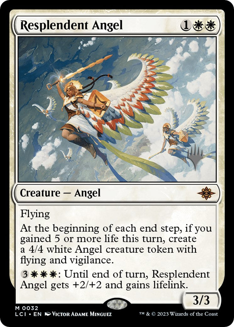 Resplendent Angel (Promo Pack) [The Lost Caverns of Ixalan Promos] | Tabernacle Games