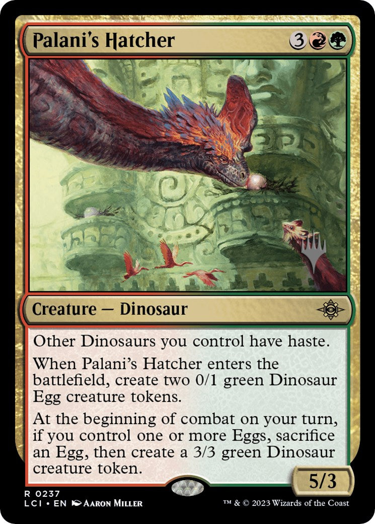 Palani's Hatcher (Promo Pack) [The Lost Caverns of Ixalan Promos] | Tabernacle Games