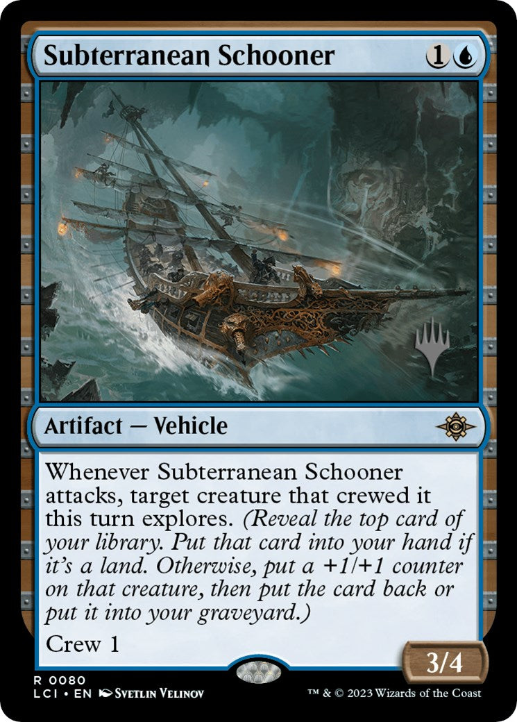 Subterranean Schooner (Promo Pack) [The Lost Caverns of Ixalan Promos] | Tabernacle Games