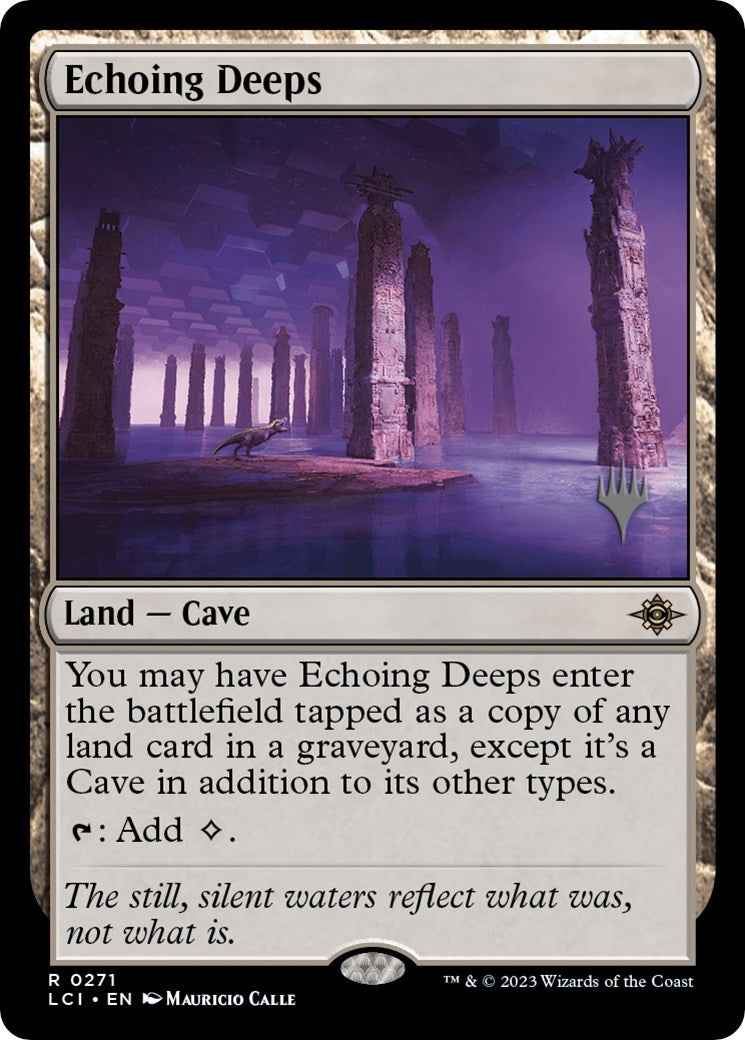 Echoing Deeps (Promo Pack) [The Lost Caverns of Ixalan Promos] | Tabernacle Games