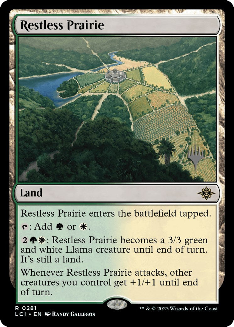 Restless Prairie (Promo Pack) [The Lost Caverns of Ixalan Promos] | Tabernacle Games