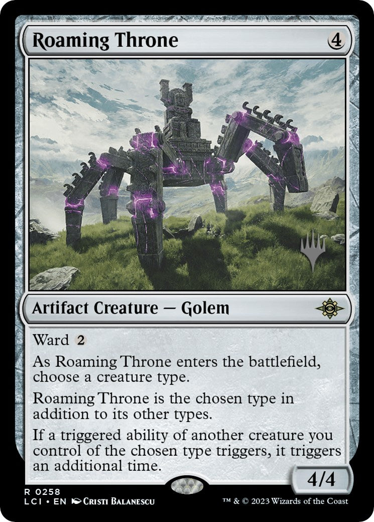 Roaming Throne (Promo Pack) [The Lost Caverns of Ixalan Promos] | Tabernacle Games