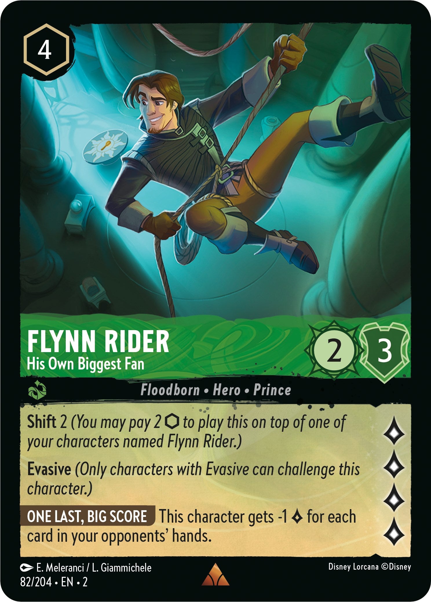 Flynn Rider - His Own Biggest Fan (82/204) [Rise of the Floodborn] | Tabernacle Games