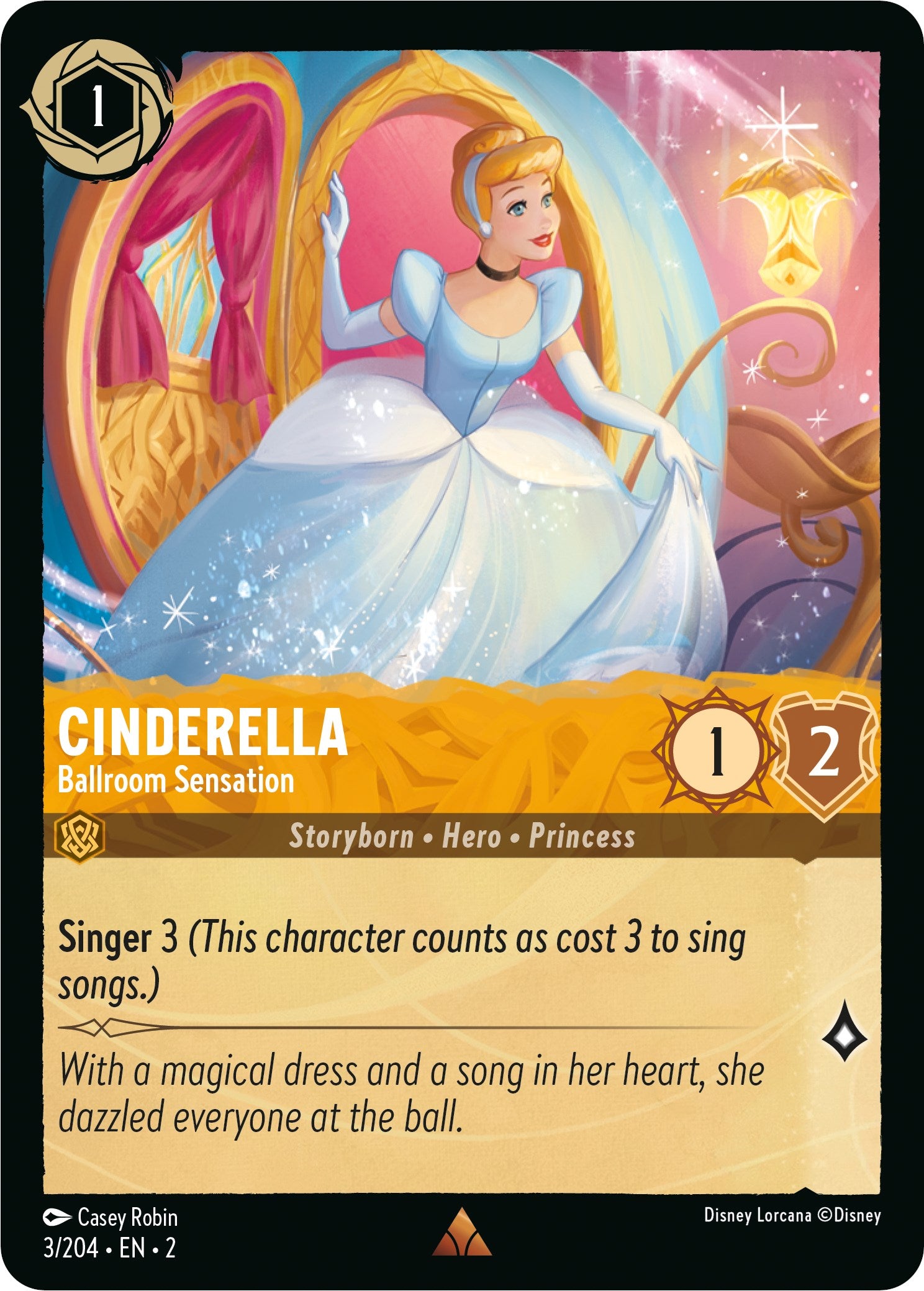 Cinderella - Ballroom Sensation (3/204) [Rise of the Floodborn] | Tabernacle Games