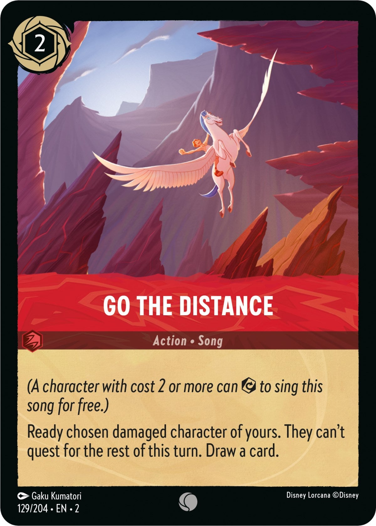Go the Distance (129/204) [Rise of the Floodborn] | Tabernacle Games