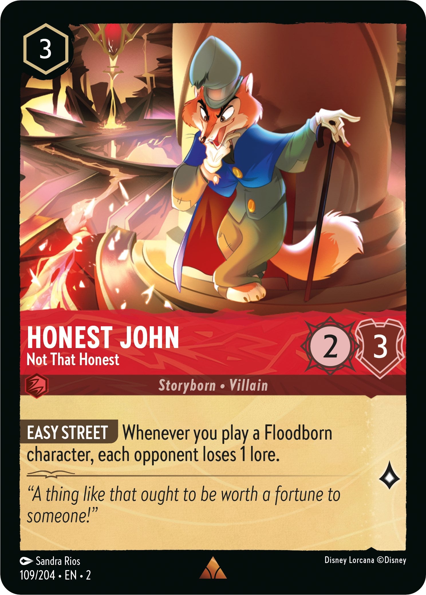 Honest John - Not That Honest (109/204) [Rise of the Floodborn] | Tabernacle Games