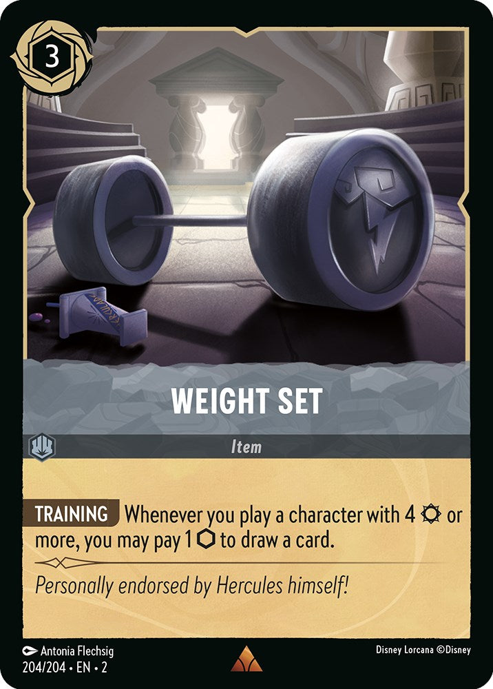 Weight Set (204/204) [Rise of the Floodborn] | Tabernacle Games