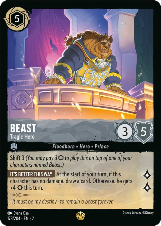 Beast - Tragic Hero (173/204) [Rise of the Floodborn] | Tabernacle Games