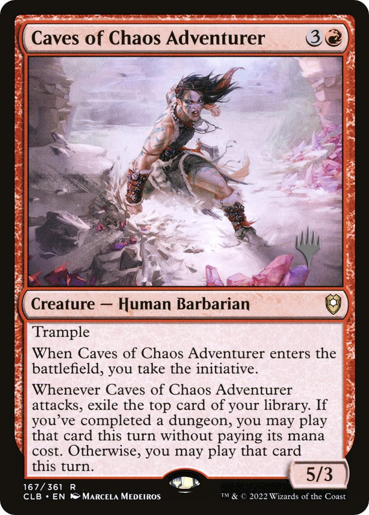 Caves of Chaos Adventurer (Promo Pack) [The Lost Caverns of Ixalan Promos] | Tabernacle Games