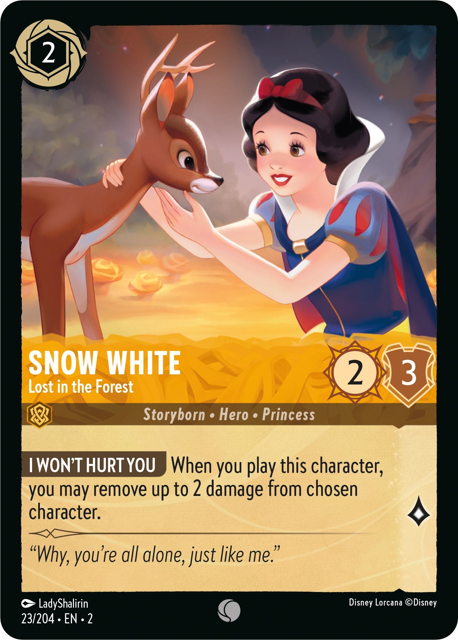 Snow White - Lost in the Forest (23/204) [Rise of the Floodborn] | Tabernacle Games