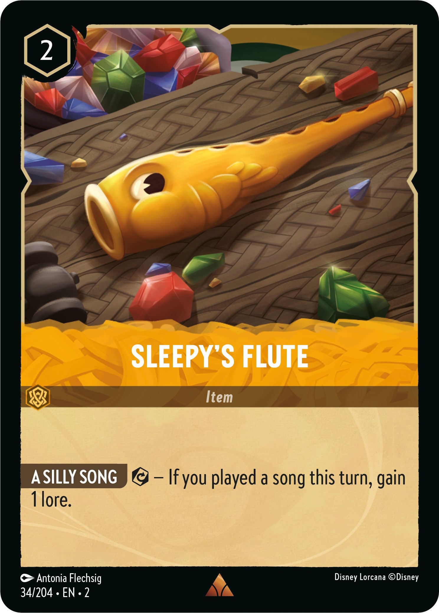 Sleepy's Flute (34/204) [Rise of the Floodborn] | Tabernacle Games