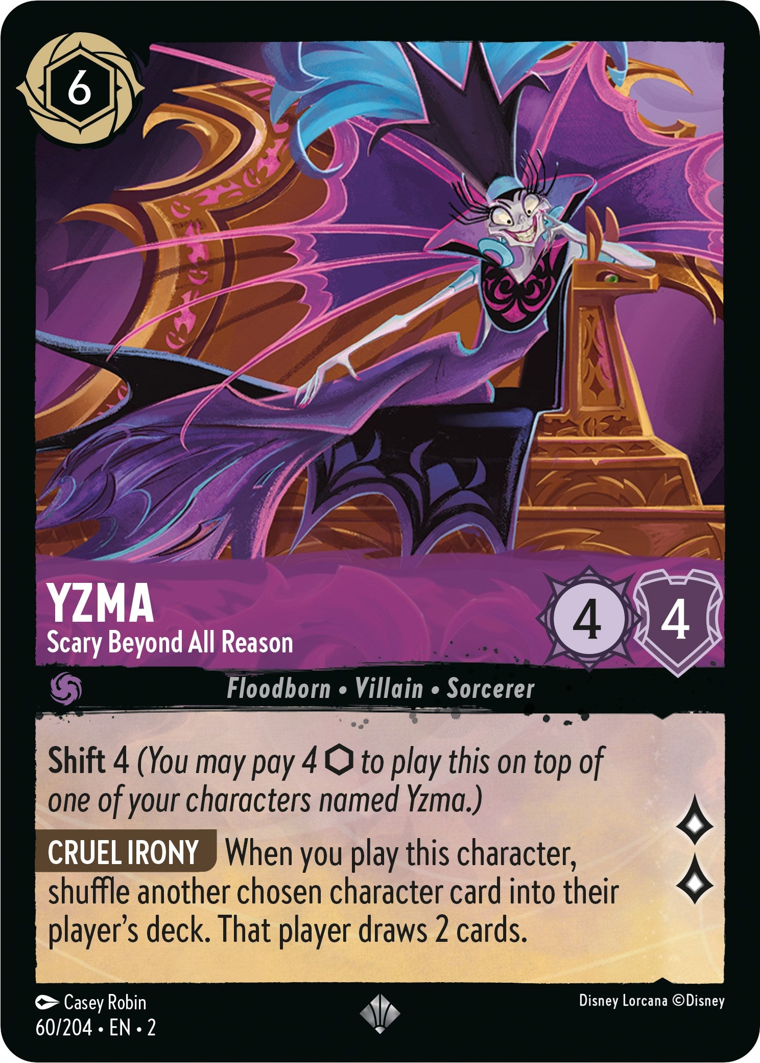Yzma - Scary Beyond All Reason (60/204) [Rise of the Floodborn] | Tabernacle Games