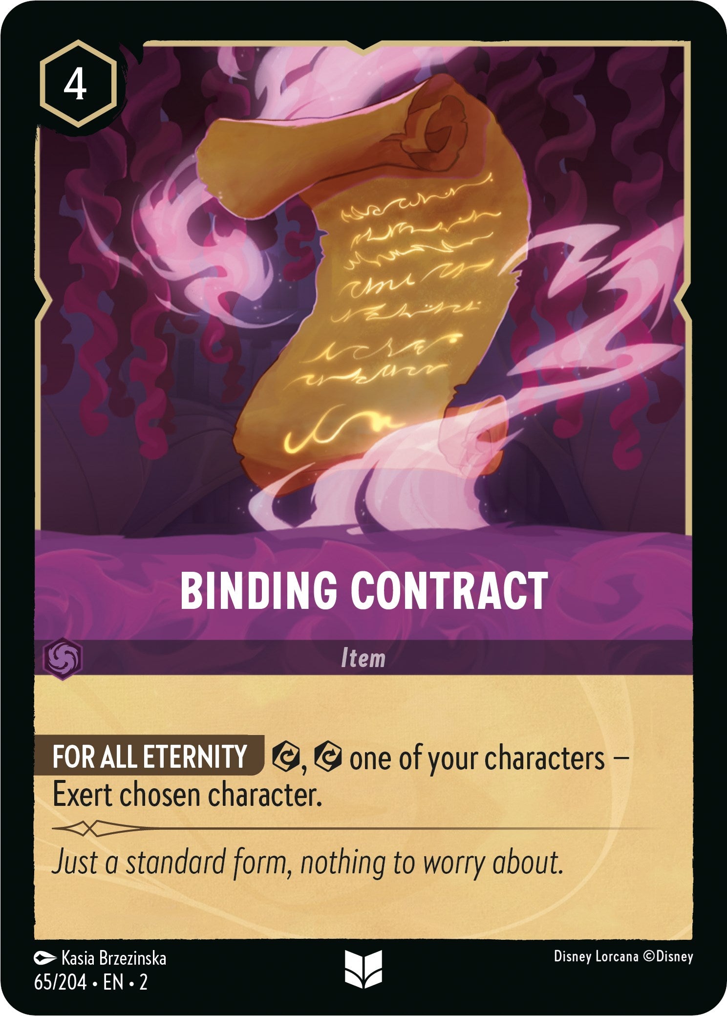 Binding Contract (65/204) [Rise of the Floodborn] | Tabernacle Games