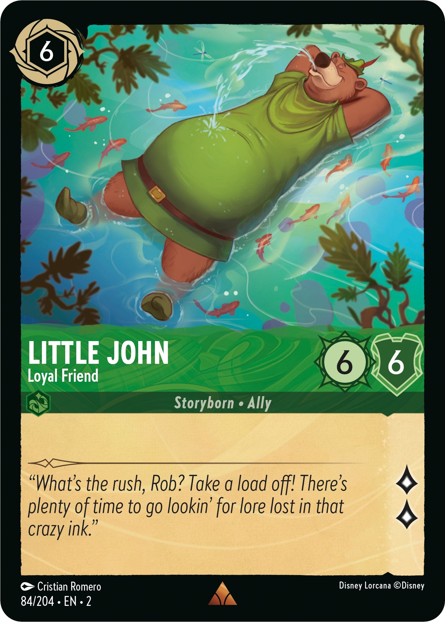 Little John - Loyal Friend (84/204) [Rise of the Floodborn] | Tabernacle Games