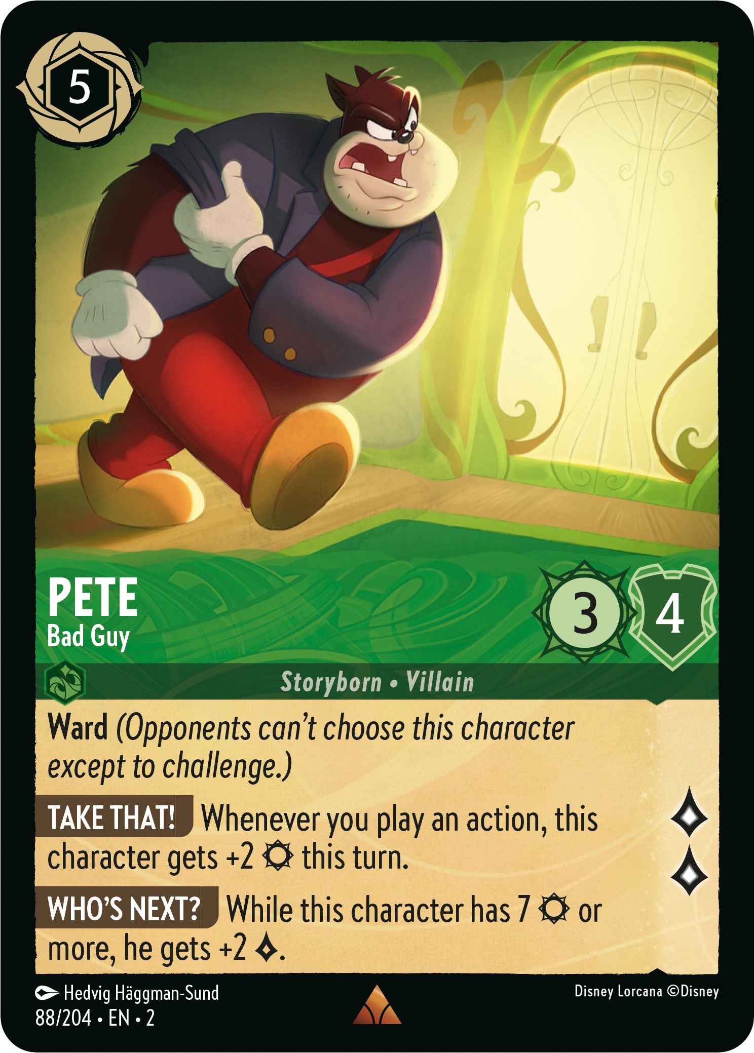 Pete - Bad Guy (88/204) [Rise of the Floodborn] | Tabernacle Games