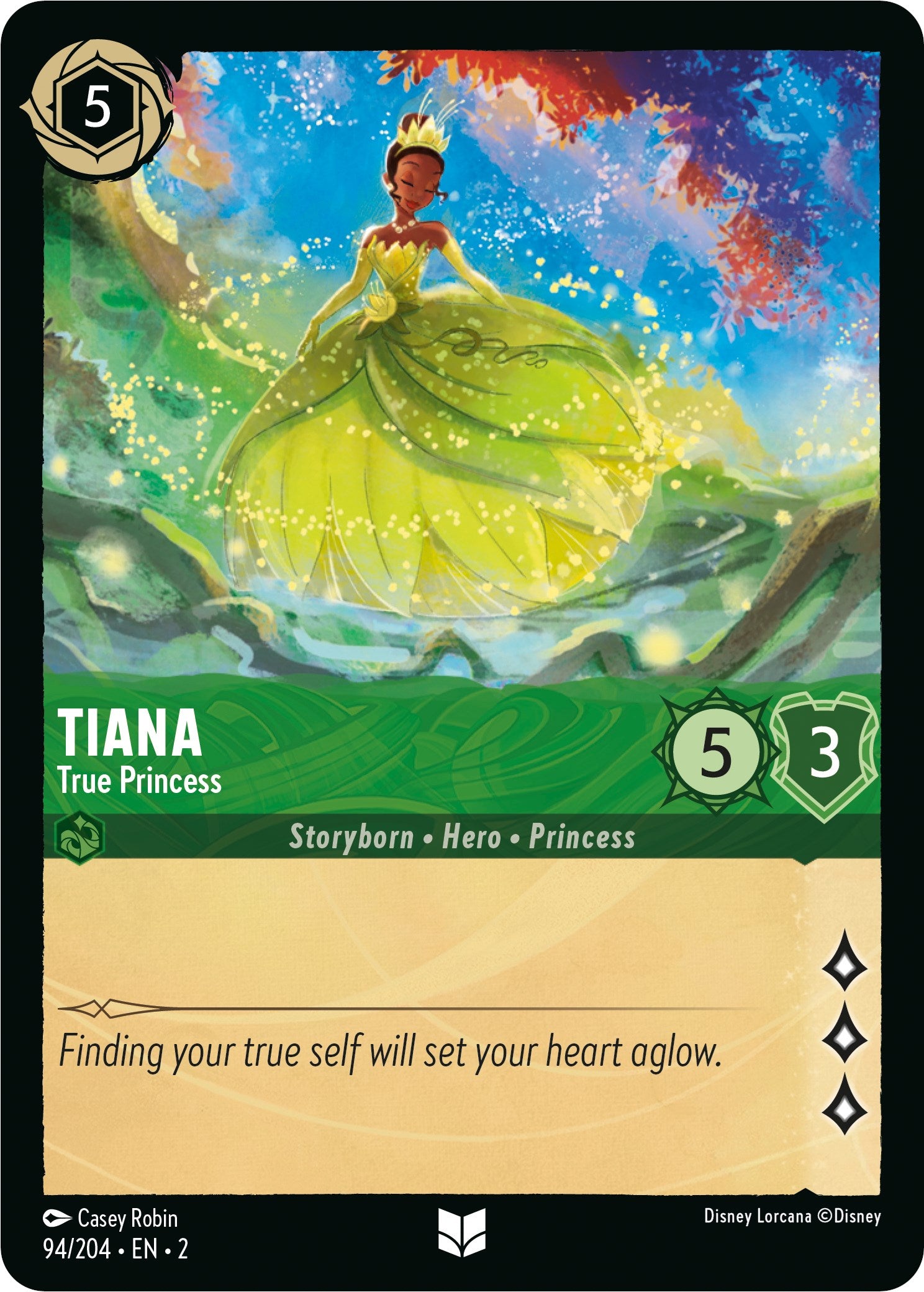Tiana - True Princess (94/204) [Rise of the Floodborn] | Tabernacle Games