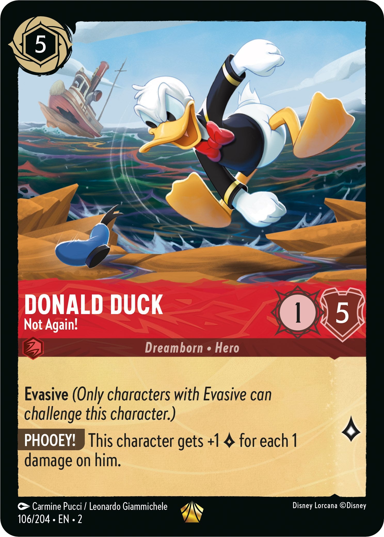 Donald Duck - Not Again! (106/204) [Rise of the Floodborn] | Tabernacle Games