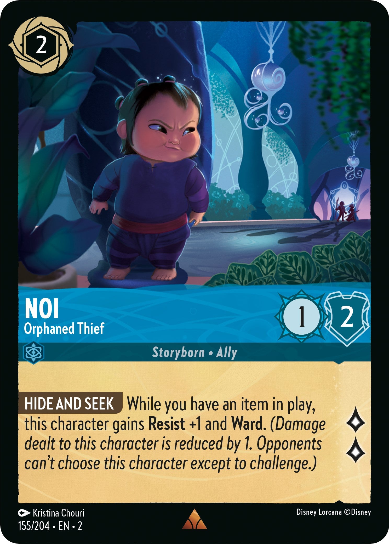 Noi - Orphaned Thief (155/204) [Rise of the Floodborn] | Tabernacle Games