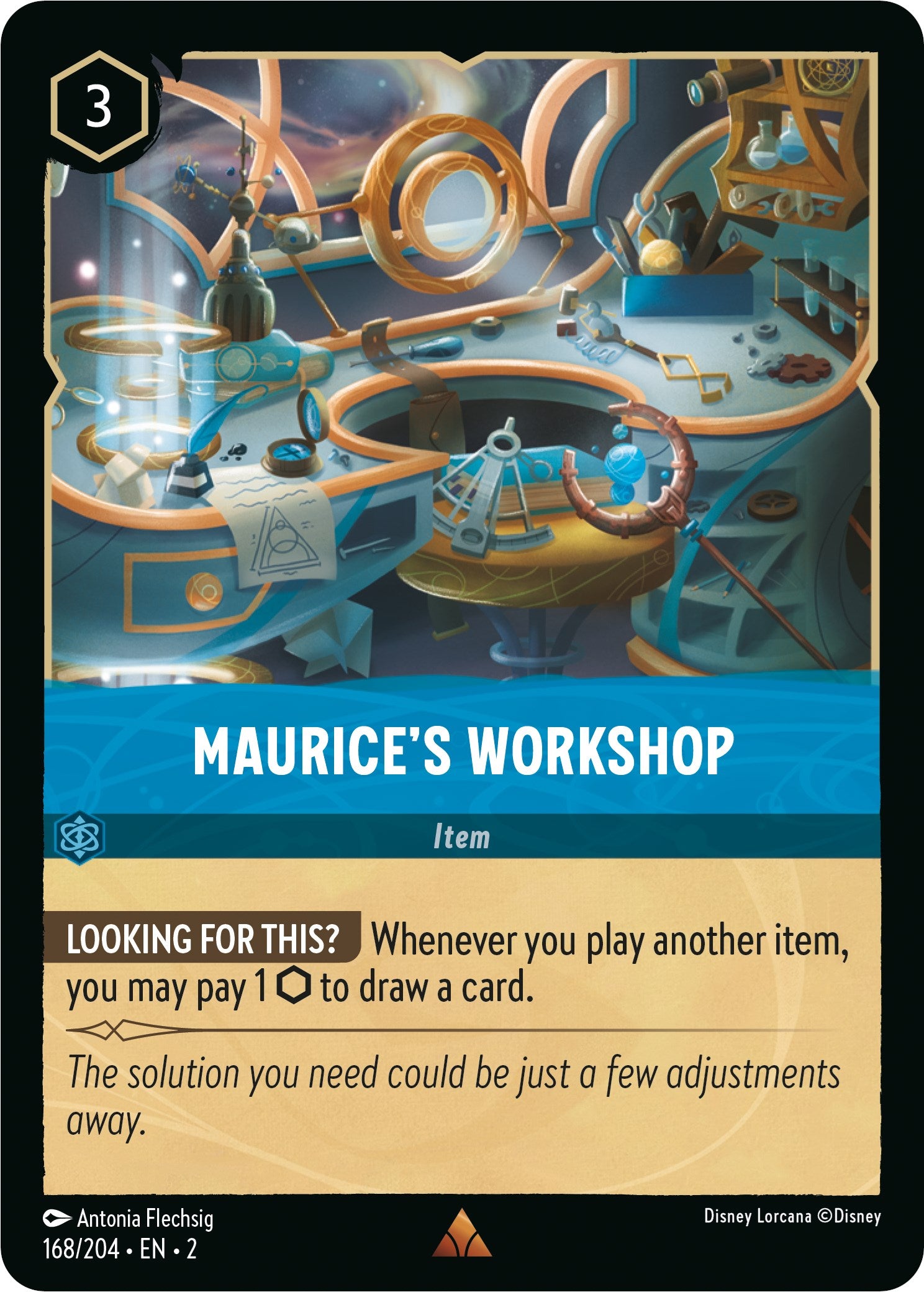 Maurice's Workshop (168/204) [Rise of the Floodborn] | Tabernacle Games