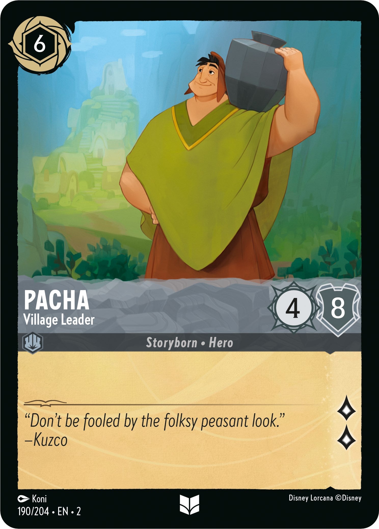 Pacha - Village Leader (190/204) [Rise of the Floodborn] | Tabernacle Games