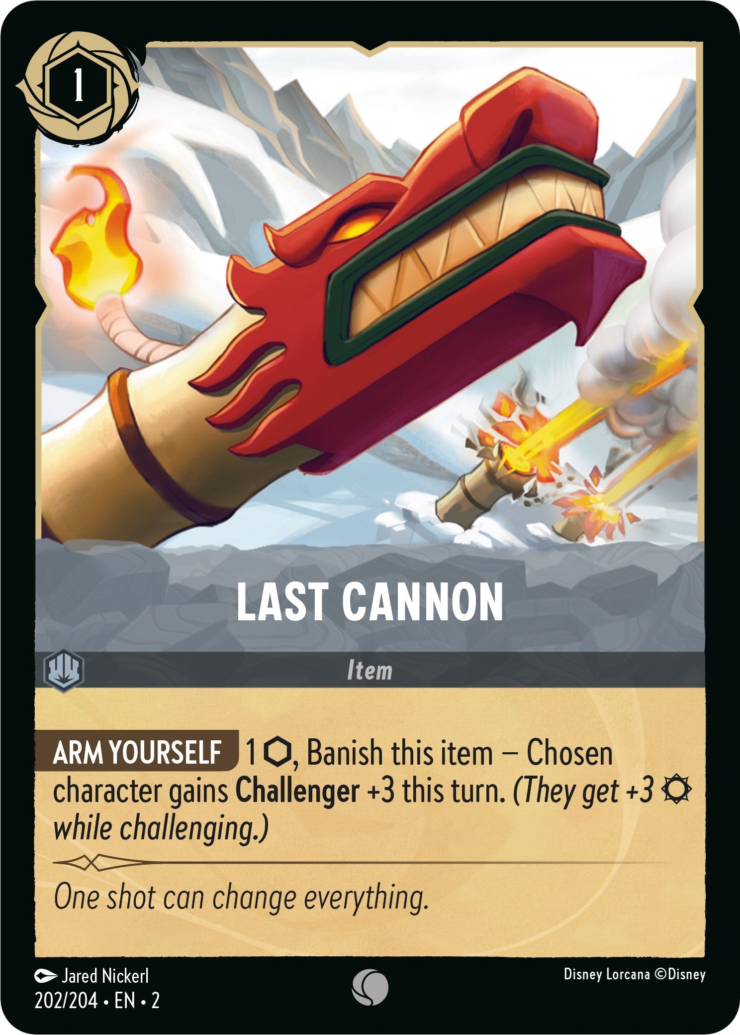 Last Cannon (202/204) [Rise of the Floodborn] | Tabernacle Games