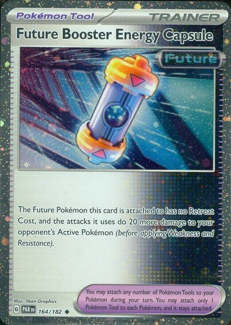 Future Booster Energy Capsule (164/182) (Cosmos Holo) [Scarlet & Violet: Paradox Rift] | Tabernacle Games