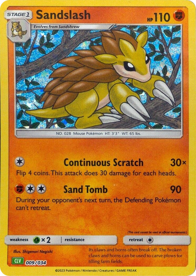 Sandslash [Trading Card Game Classic] | Tabernacle Games