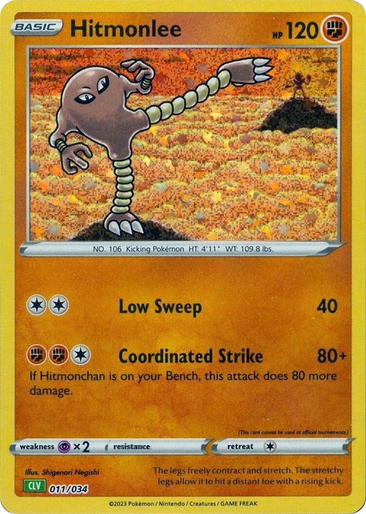 Hitmonlee [Trading Card Game Classic] | Tabernacle Games