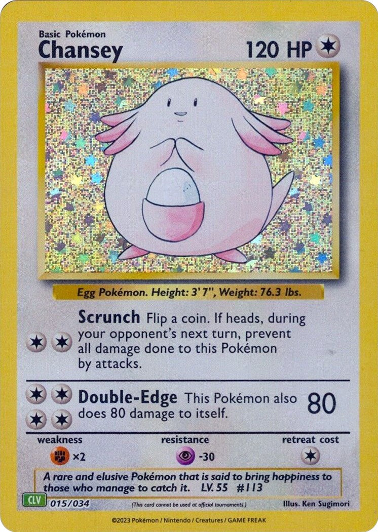 Chansey [Trading Card Game Classic] | Tabernacle Games