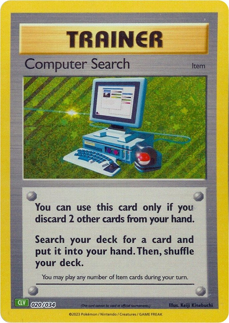 Computer Search (CLV) [Trading Card Game Classic] | Tabernacle Games